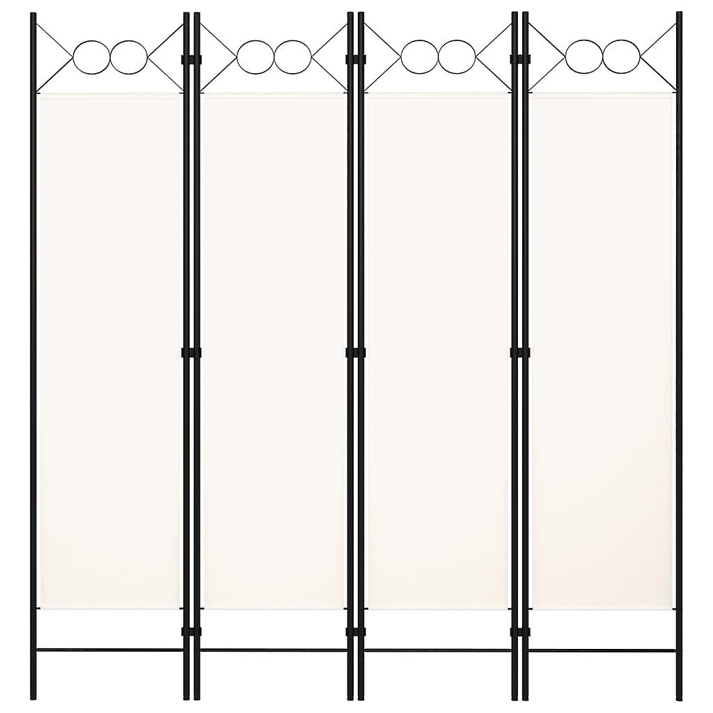 4 pcs. Room divider white 160x180 cm