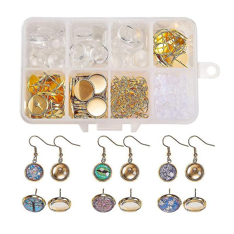 Alloy Earring Settings Tray For Jewelry Making SX