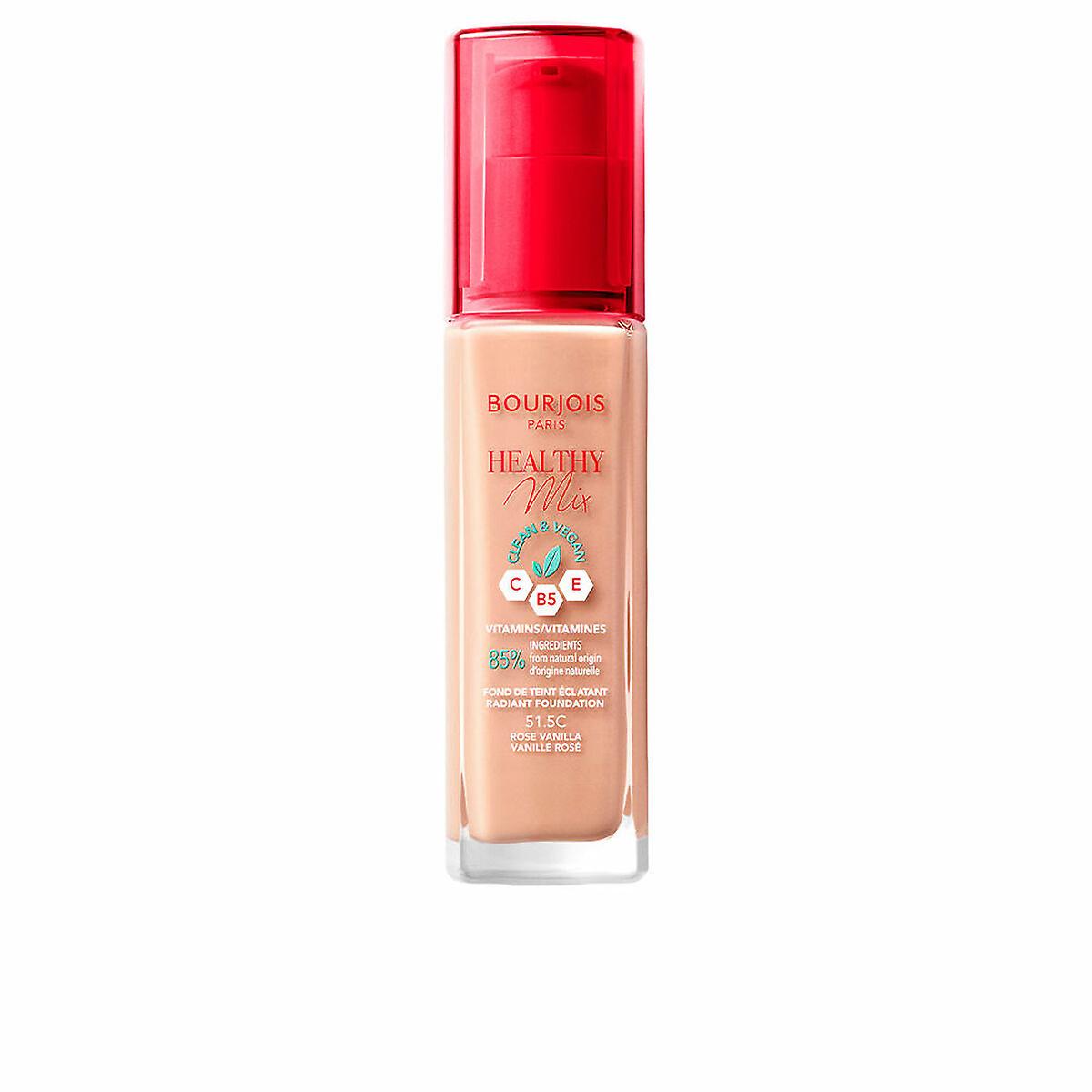 Liquid Make Up Base Bourjois Healthy Mix Nº 515 Nº 515-Rose Vanilla 30 ml