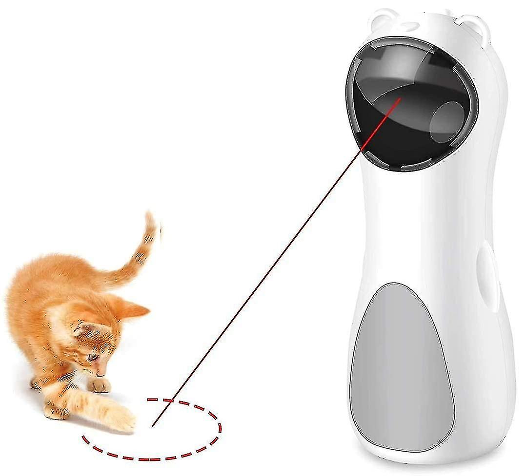 Automatic Cat Laser Toy Interactive Rotating Catch Training High Wem Placement