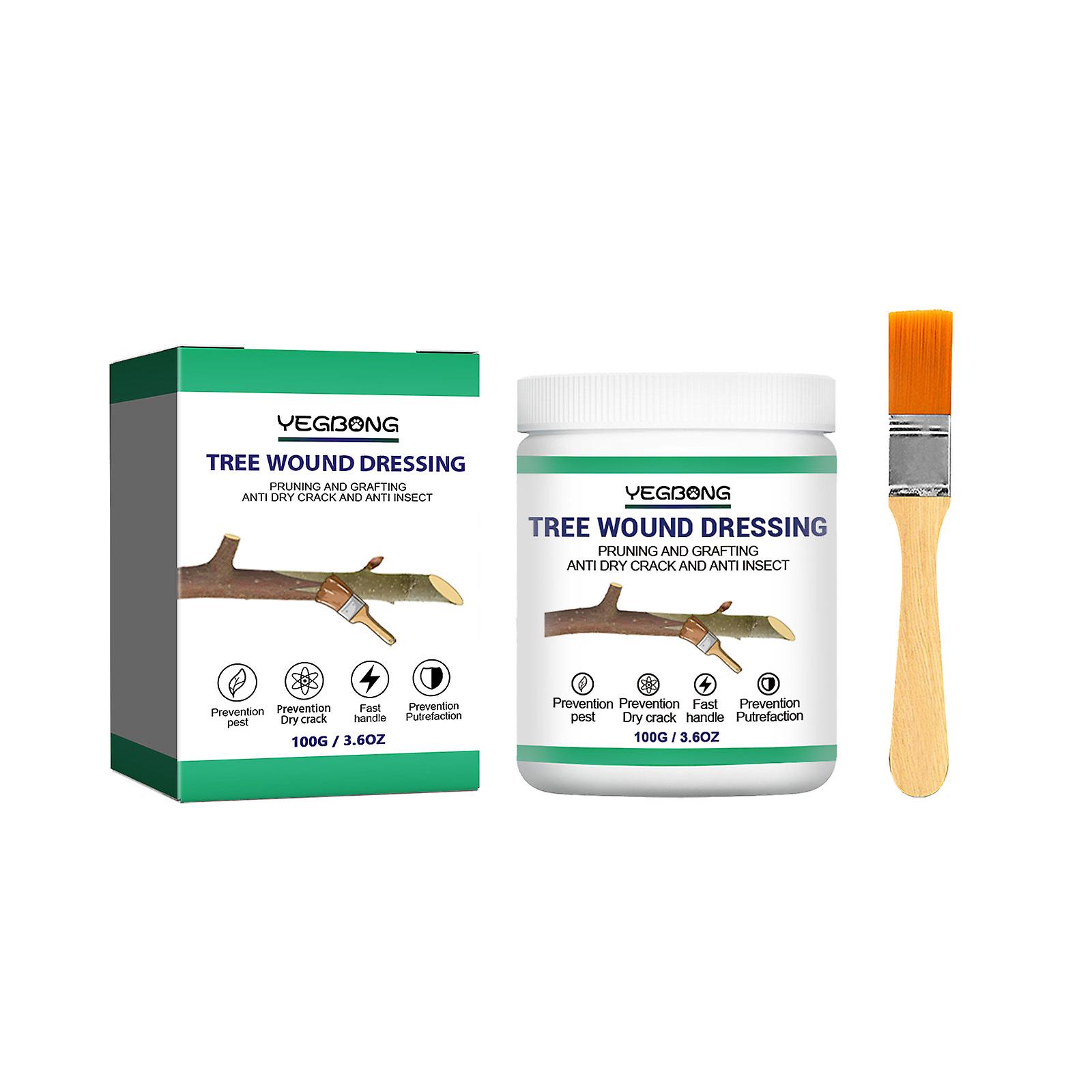 Tree Wound Dressing with Brush Multifunctional Plant Wound Filling Agents for Tree Bonsais