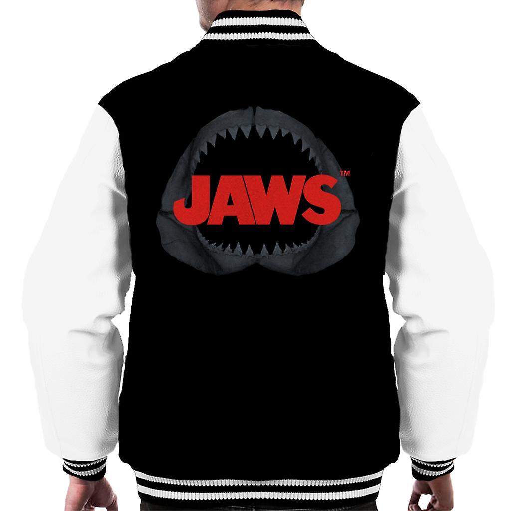 Jaws Teeth Logo Men's Varsity Jacket