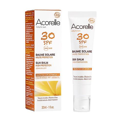 SPF 30 High Protection Sun Balm Bio 30 ml of cream
