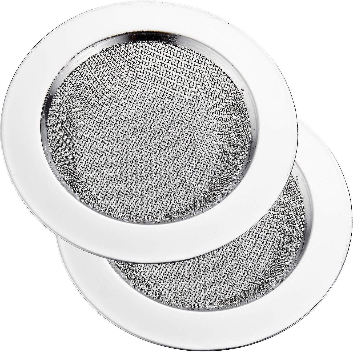 2-Piece Stainless Steel Kitchen Sink Strainer