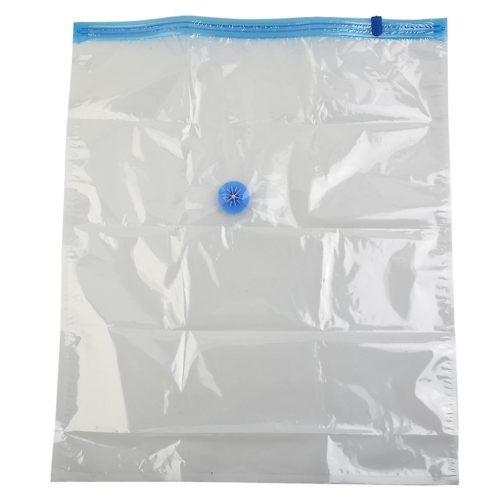 Vacuum Storage Bags With Valve Transparent Folding Compressed Space Saving Travel Seal Packet Organi