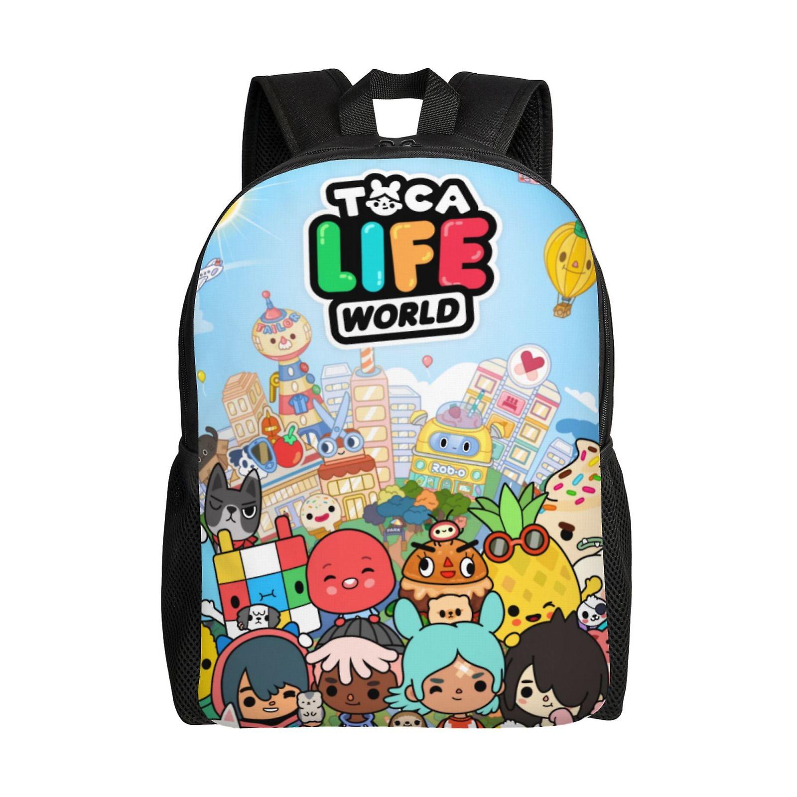 حقائب ظهر أطفال توكا لايف وورلد حقيبة مدرسية حقيبة كتب حقائب ظهر نهارية عادية
