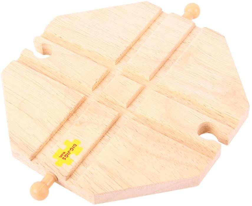Bigjigs madera cruce vía