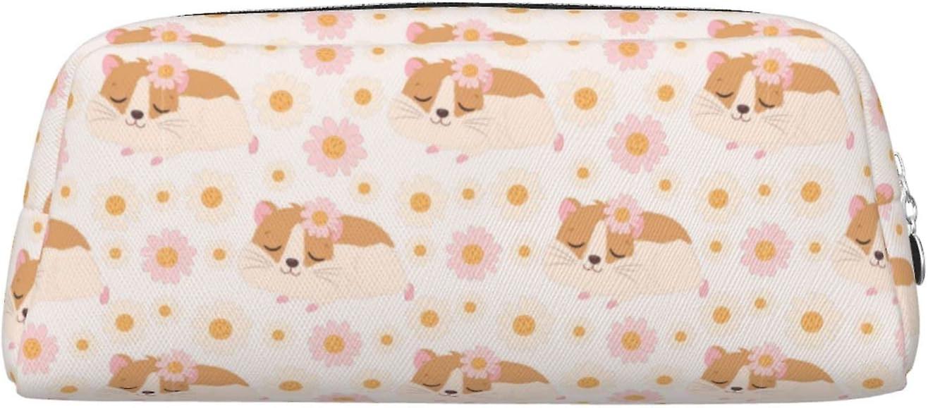FS910 Cute Animal Hamster Zipper Pencil case Large-Capacity