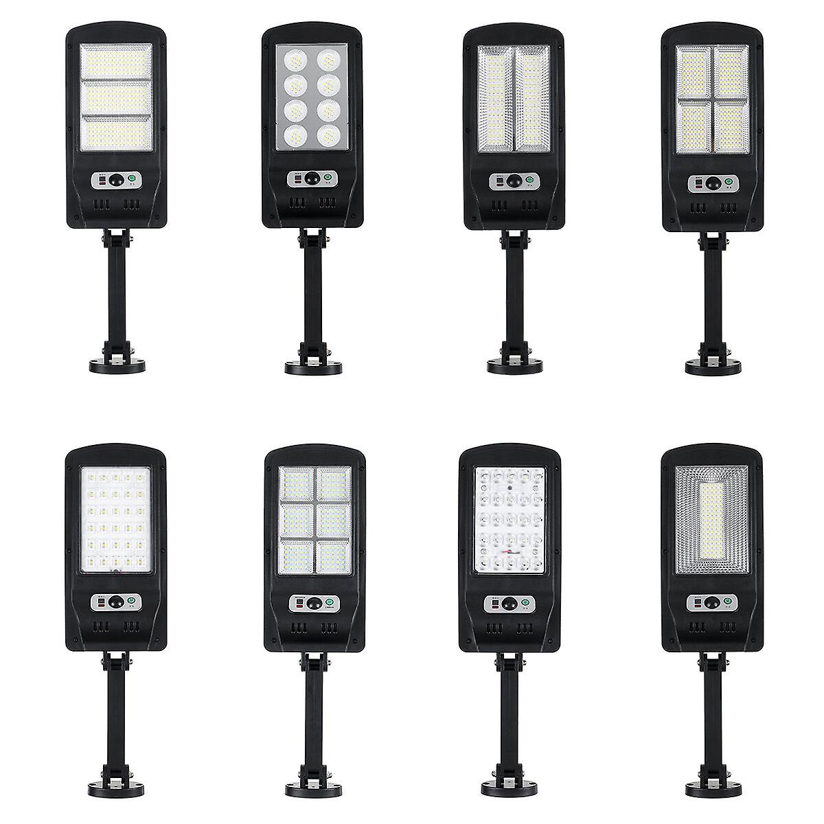 Led Solar Wall Light Garden Security Lamp Pir Motion Sensor Ip65 Remote Control