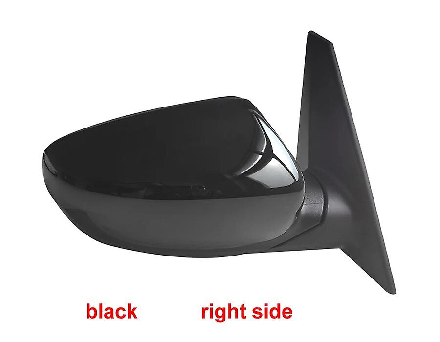 For Kia Carens 2013-2018 Electric Folding Rearview Mirror Assembly Heating Mirror No Turn Signal Light 7-wire 1pcs