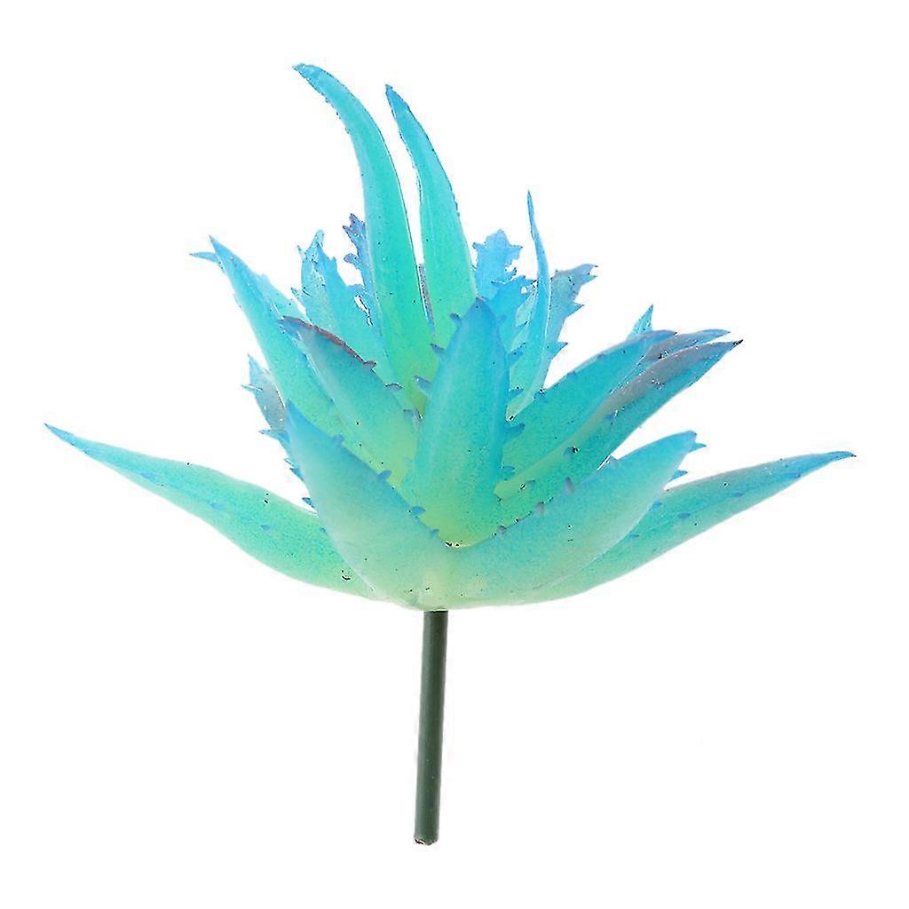 hg Realistic Artificial Succulent Diy Foliage Decorative Faux Cactus Plant