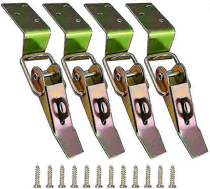 4 Pieces Lever Clasp Spring Catch Latch Toggle Small Tension Lock Snap Lock