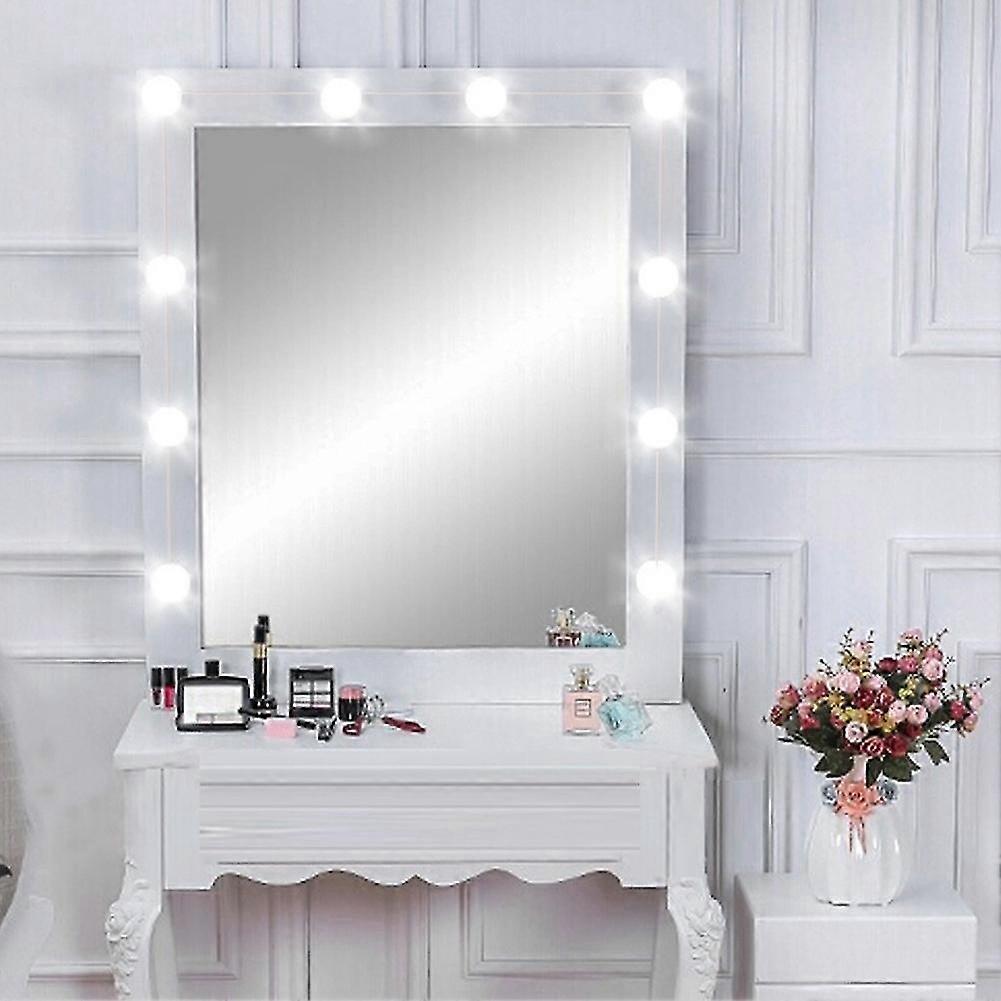Makeup LED Mirror Light String with 10 Bulbs for Daily and Professional Use