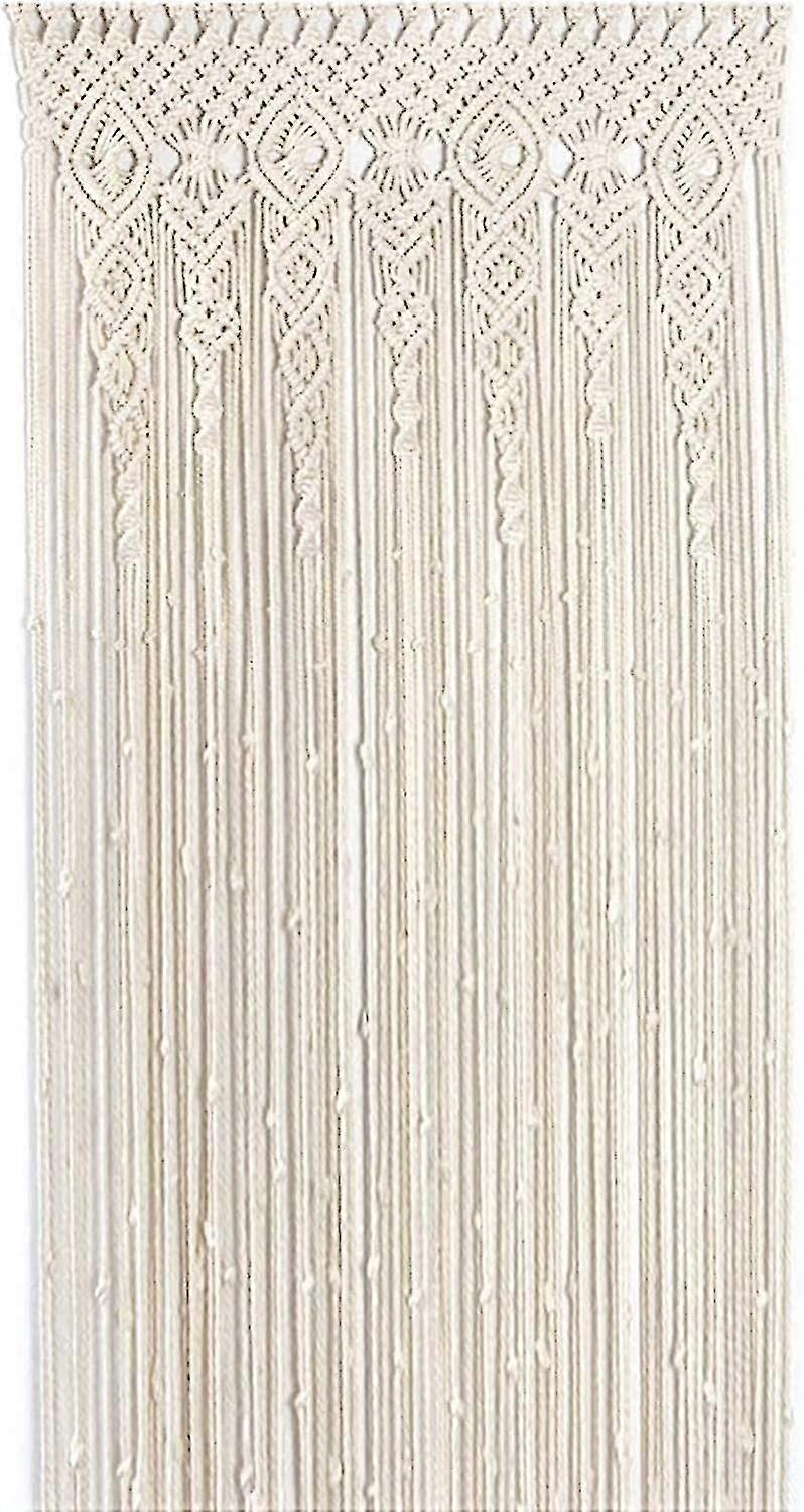 Large Handmade Macrame Cotton Wall Hanging Tapestry for Wedding Backdrop, Indoor/Outdoor Curtain - 90*180cm p20241204..280