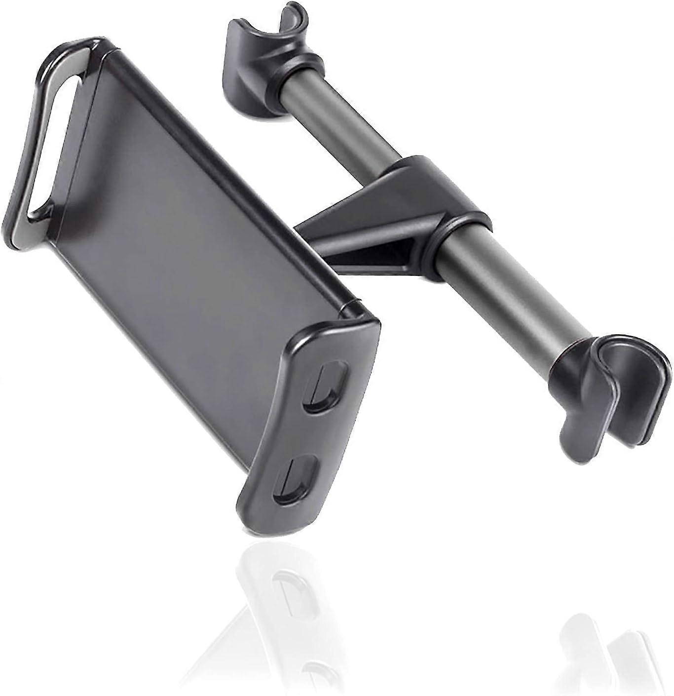 Car Headrest Mount, Angle Adjustable Headrest Tablet Holder, 360 Rotation Compatible with 5" to 14" Devices Universal