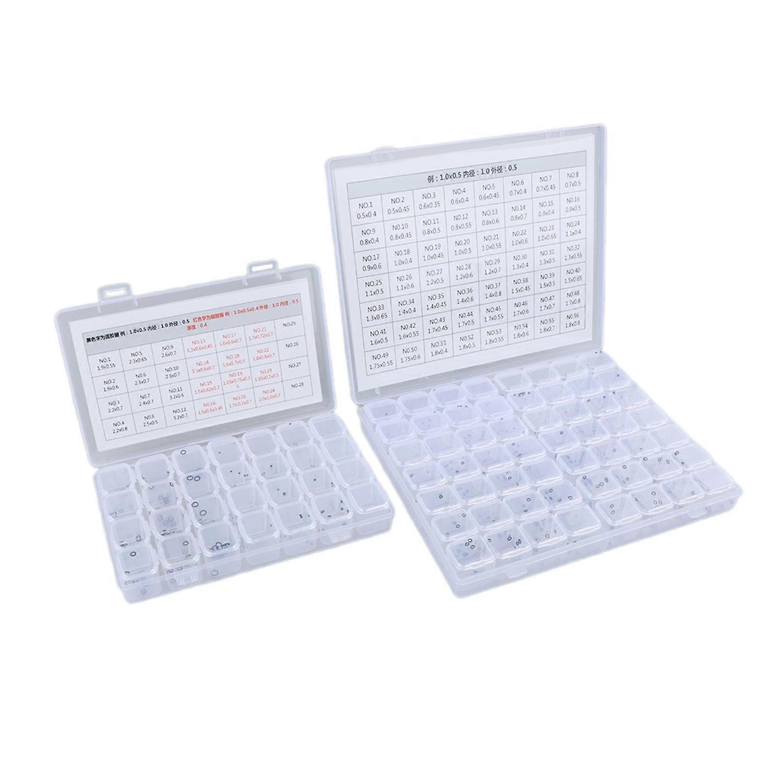 Mini Small Rubber Washer Replacement Supplies Waterproof Watchmakers 2 Boxes