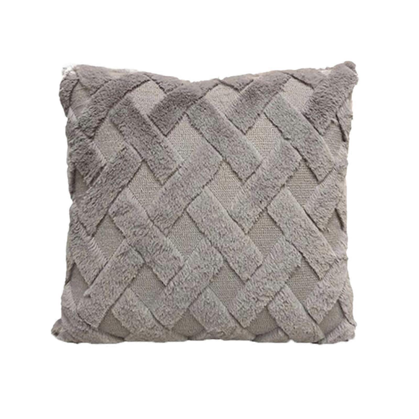 Three-dimensional plush cushion bedside 45*45cm