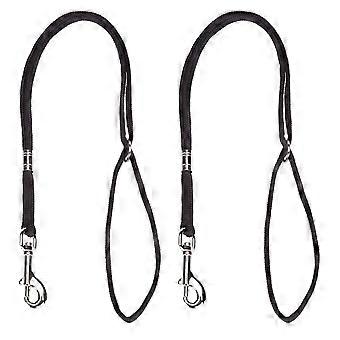 2x Dog Pet Cat Animal Noose Loop Lock Clip Rope For Grooming Table Arm Bath 52cm