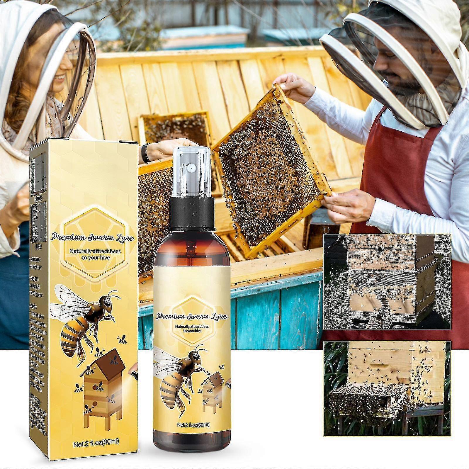 Swarm Lure, Bee Attractant Lure, Carpenter Bee Brothers Lure, For Catching Honey Bee Swarms Natural Swarm Lure Spray