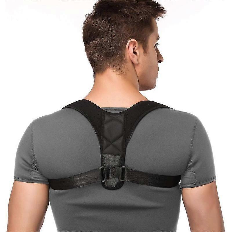 Barsinfi Posture Corrector Posture Support Brace Adjustable Straight Strap For Men And Women