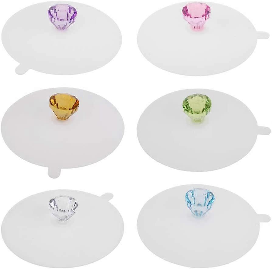 Set Van 6 Siliconen Schroefdeksels 11