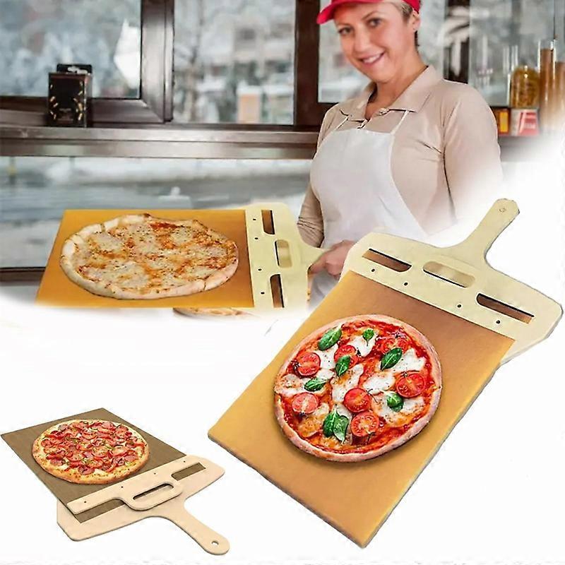 Sliding Pizza Peel - Pala Pizza Scorrevole, the Pizza Peel That Transfers Pizza Perfectly, Non-Stick Pizza Peel