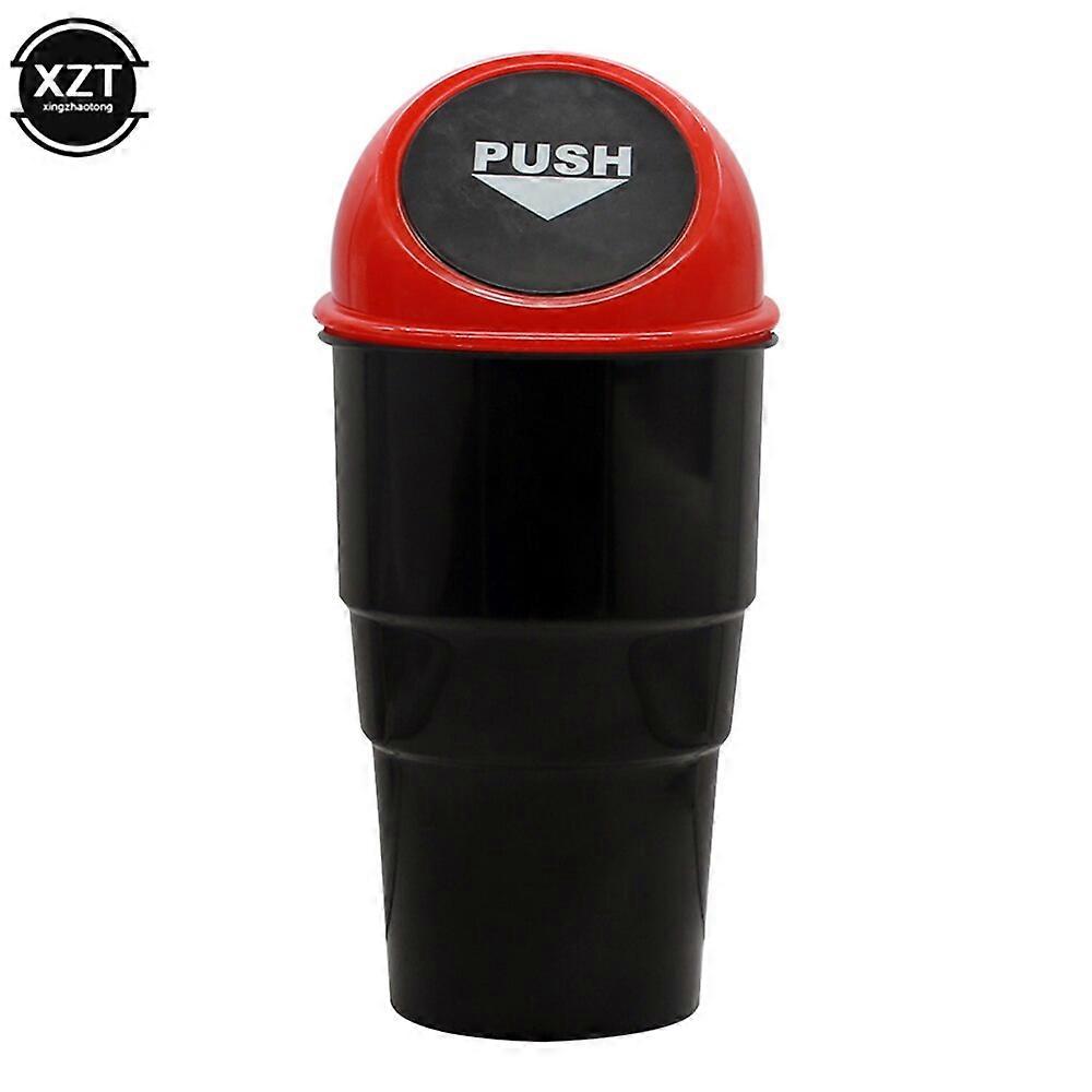 Car Trash Garbage Can Auto Trash Dust Case Holder Bin Box Car-styling Yellow Red Blue Black Gray - Car Trash