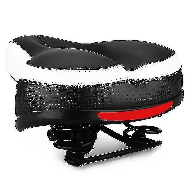 Bicycle Saddle Extra Wide Big Butt Riding Gel Padded Bicycle Comfortable Thickened Seat