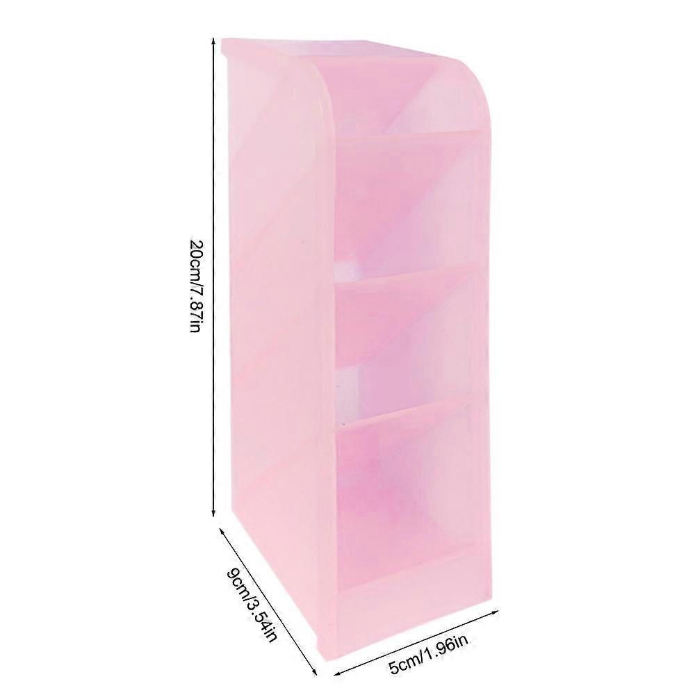 Kawaii Large Capacity Desk Pen Holder Pencil Makeup Storage Box Desktop Organizer Stand Case School Office Stationery