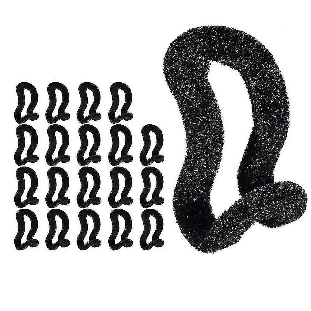 40pcs Flocking Mini Hook