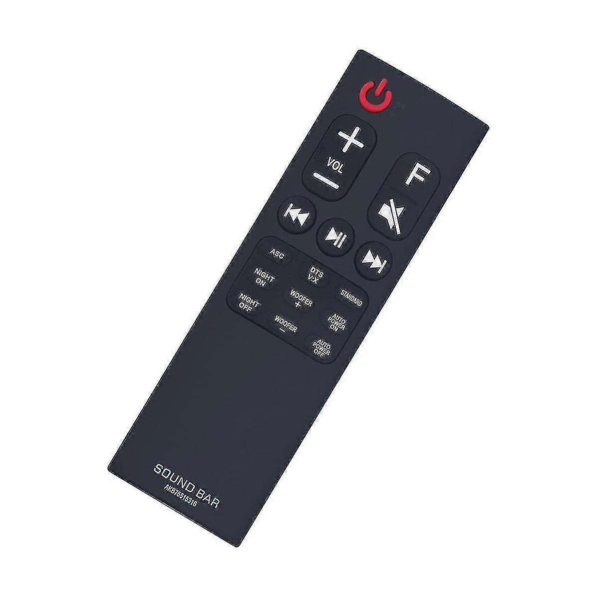 Akb75515316 Remote Control Replaced Fit For Lg Sound Bar System