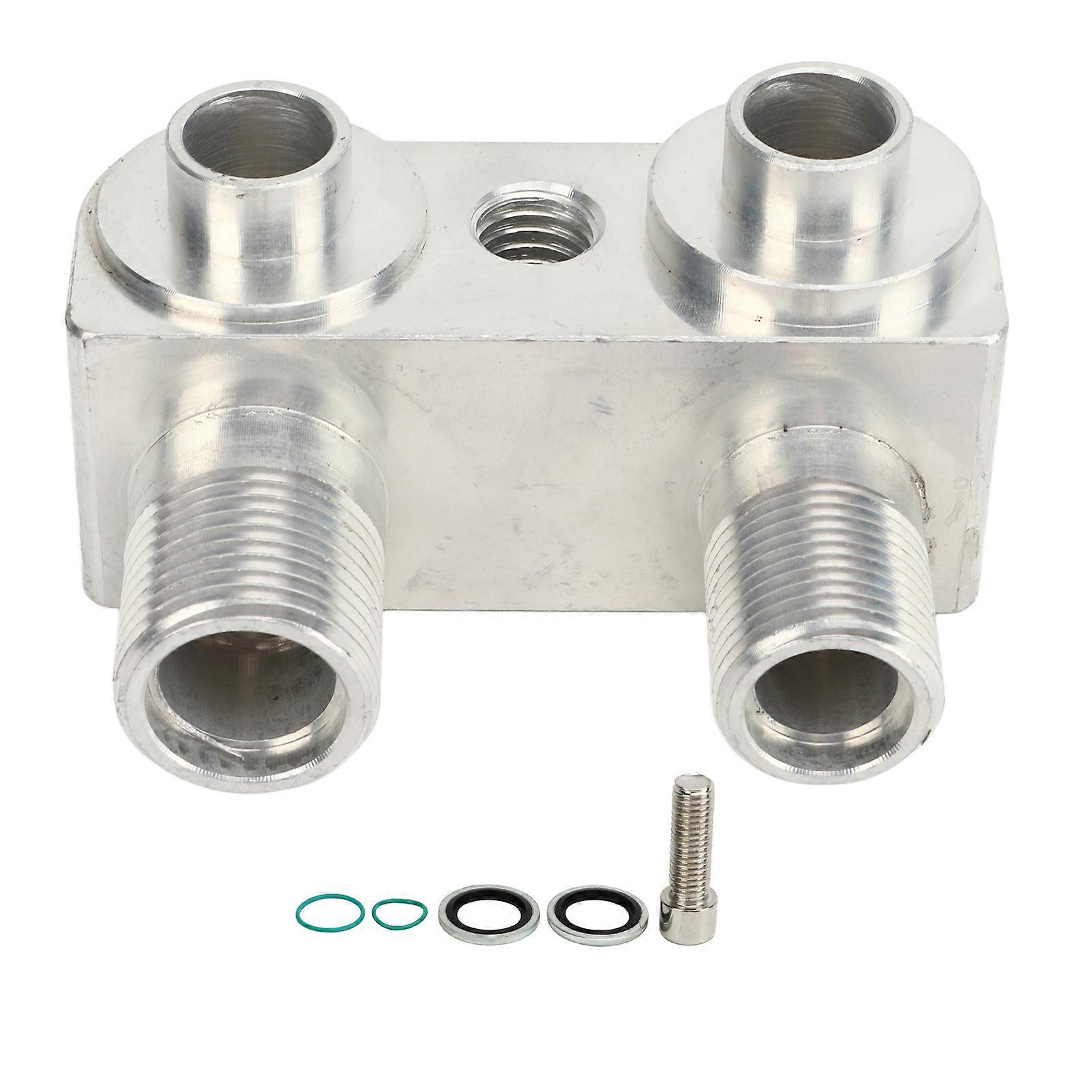 AC Compressor Adapter Durable Wear Resistant Easy Installation AC Compressor Fitting Adapter Replacement for SX LS1 AC Compressor