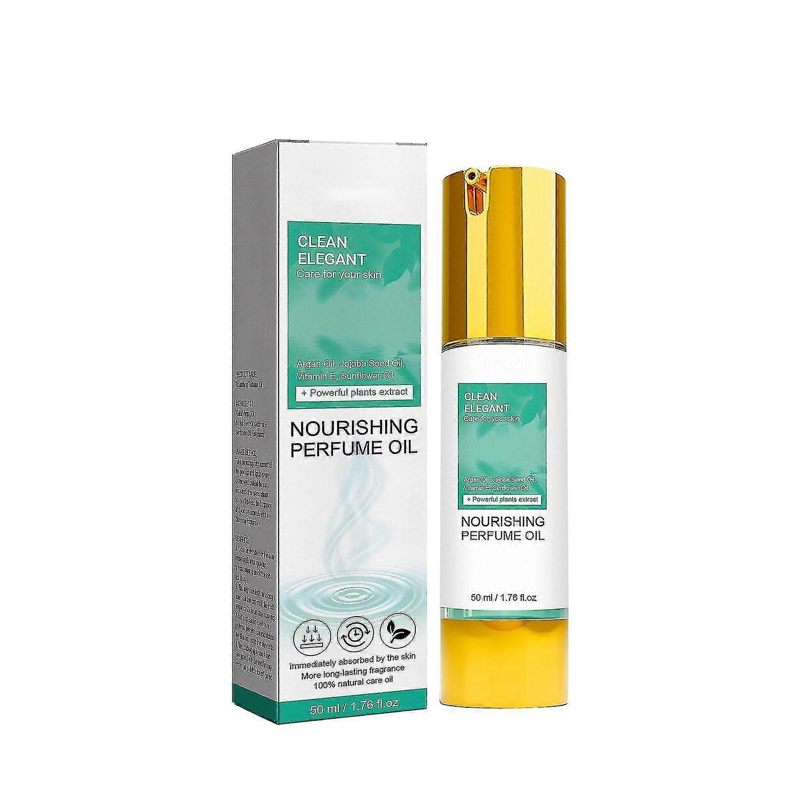 Clean Elegance Profumo Olio Donna Fresco & Pulito Olio Nutriente Per Le Donne, Pulito Fragranza Profumo Olio Più Duraturo Fragranza Tw