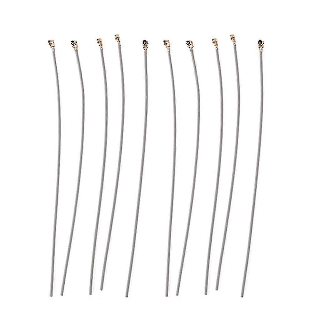 10x 2.4g هوائي استقبال 15 سم ، هوائي استقبال بديل للطائرات Ipx13 موصل Rf113 سلك مطلي بالفضة ل Futaba Frsky