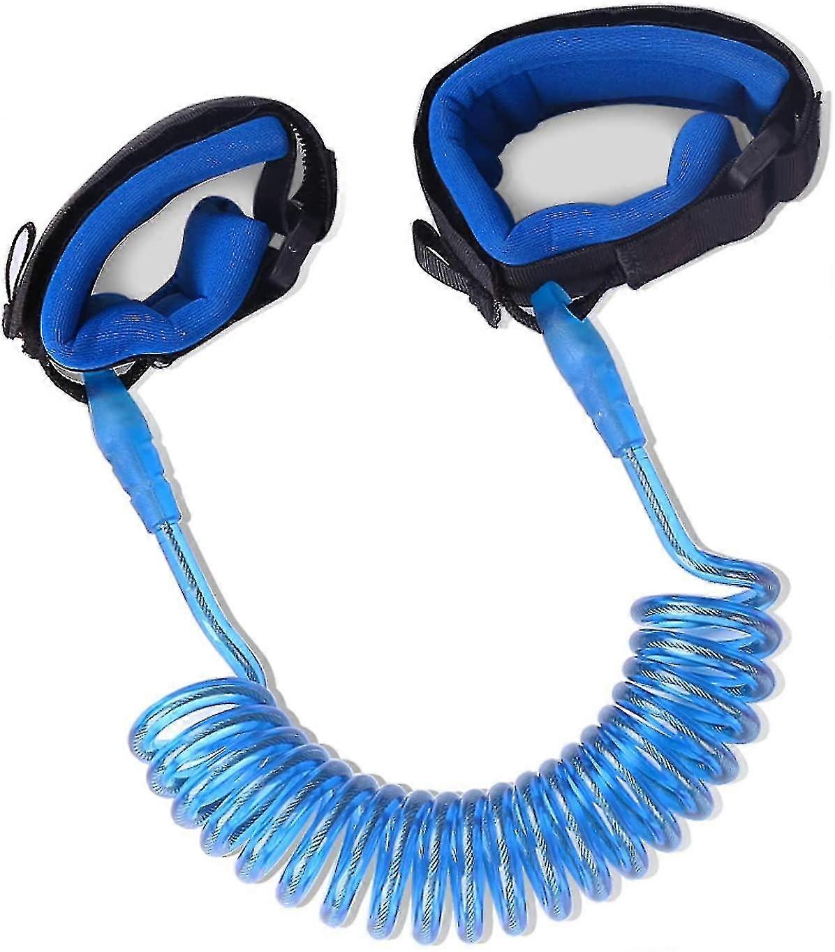 רצועות יד לילדים ולפעוטות של Yaju רצועת רתמה חיצונית לילדים (חלק אחד, כחול 1.5 מטר)