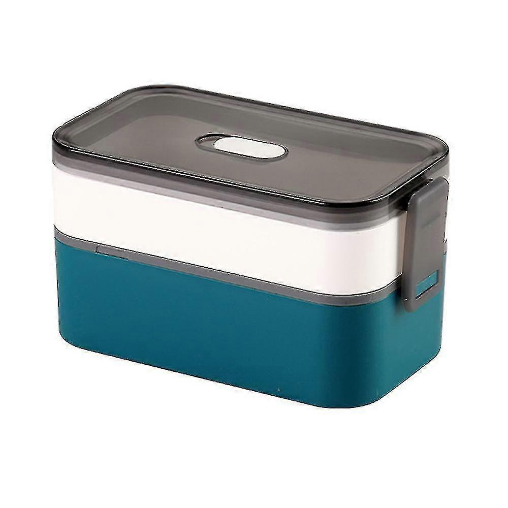 Lunch Box Can Be Microwave Heating Lunch Box Large-capacity (blue) Hy
