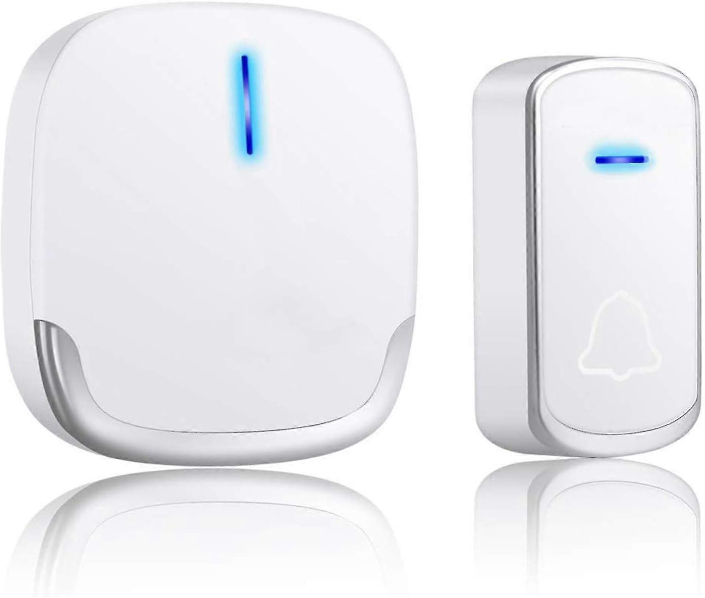 Wireless Doorbell Alarm Security Motion Detector Door Sensor for Home with Receiver and Sensor EU Plug
