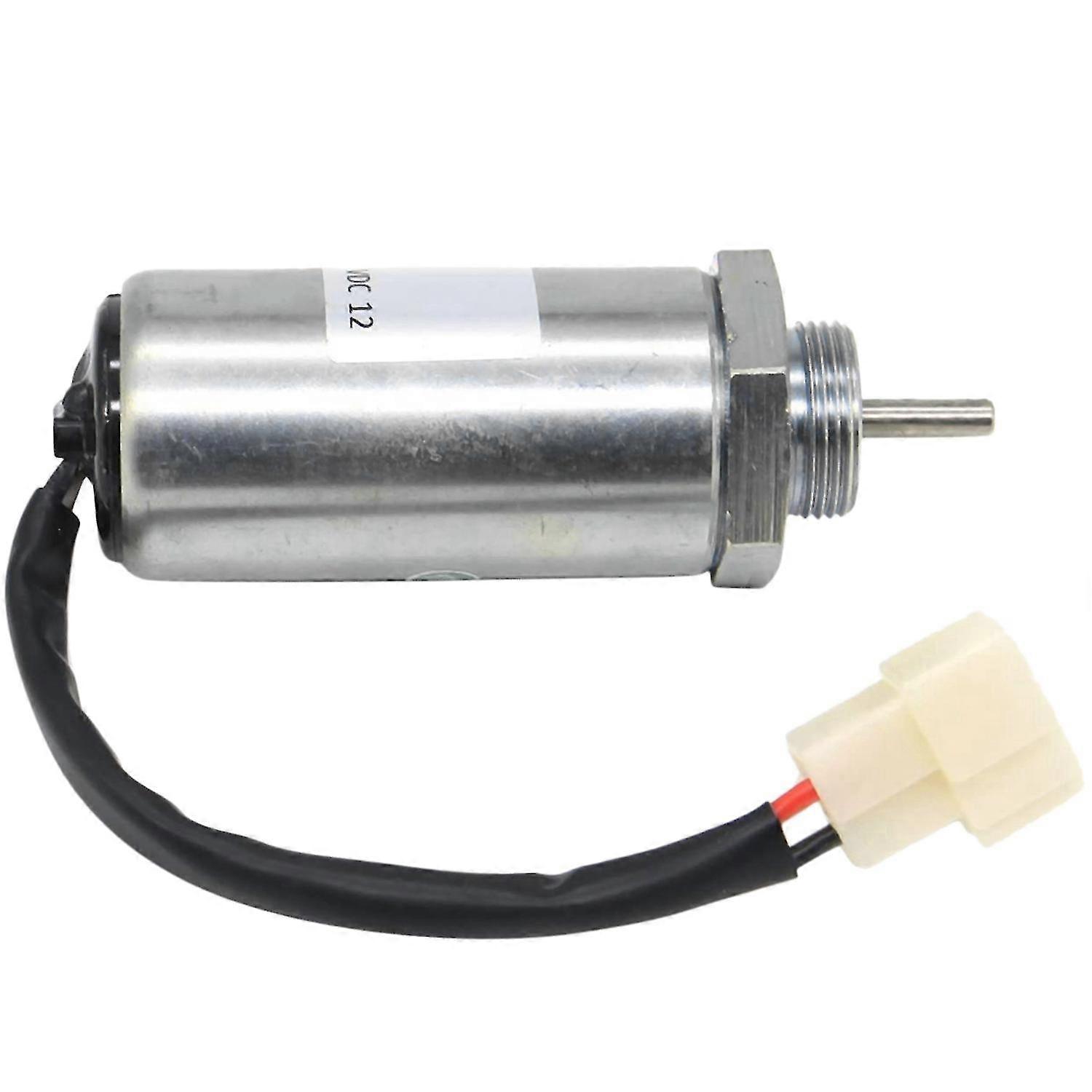 Excavator Engine Stop Solenoid compatible with ISUZU EX400 3LD1 3LD2 4LE1 12V 897329-5680 8973295680