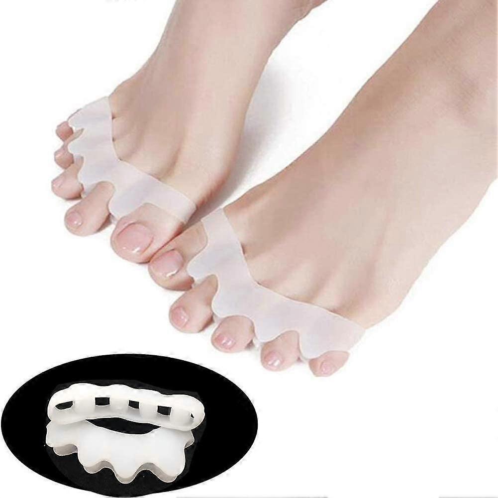 1 Pair Gel Toe Separators -toe Separators Spacers Straighteners - Bunion Corrector Suitable