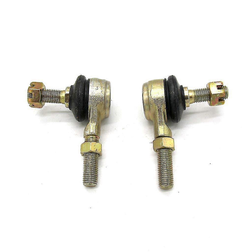 Tie Rod Ends Kit, Tie Rod Ball Joints Ends Kit M10 Replacement Steel 2pcsgold