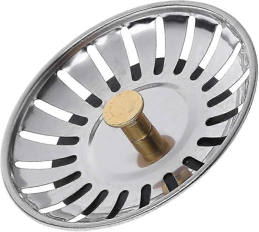 Kitchen Sink Stainless Steel Sink Strainer Stopper Drain Plug Filter Drain Plug
