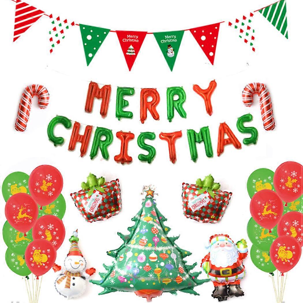 Christmas Decorations Balloon Set