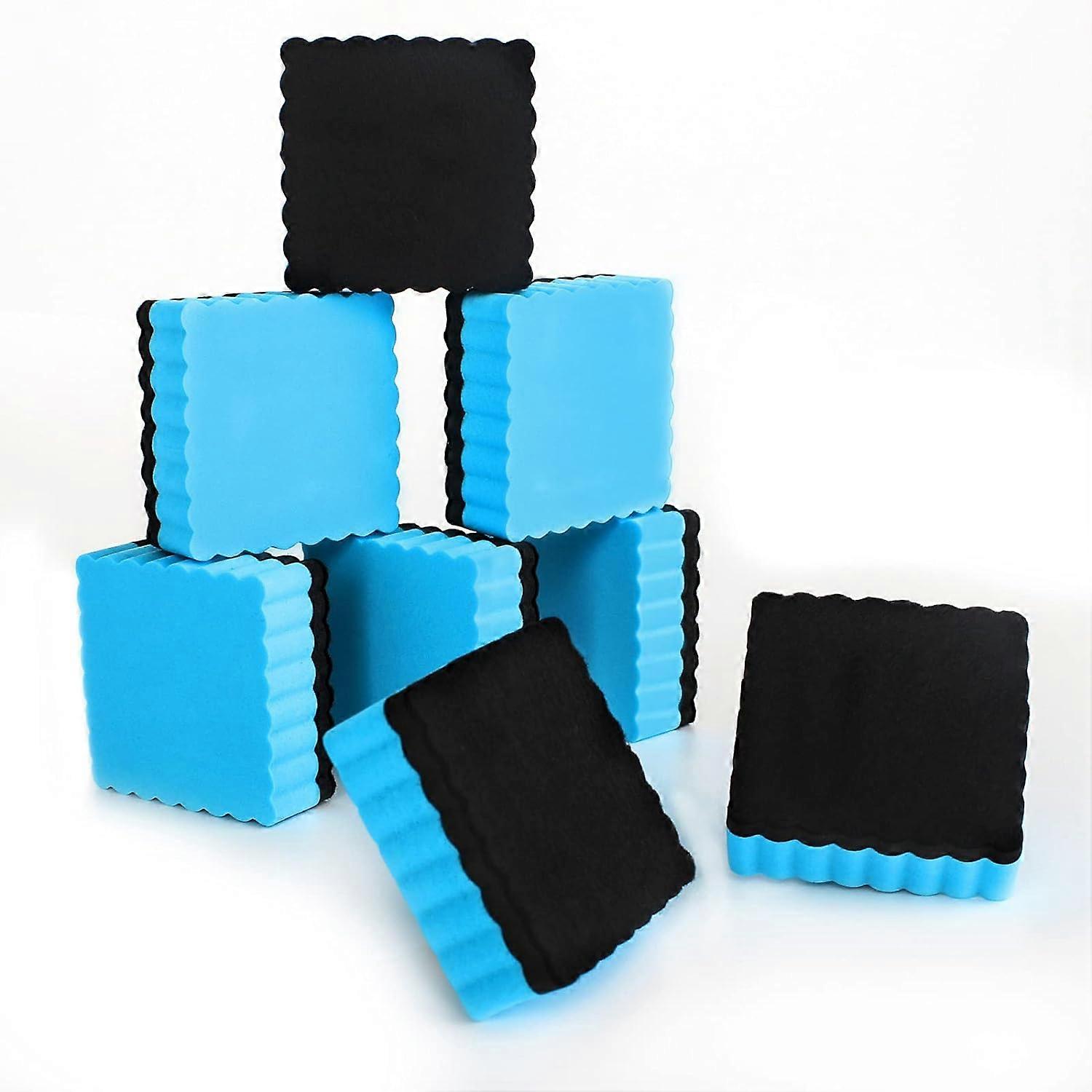 Whiteboard eraser Brush 8 sponges, used for whiteboard erasing waveform eraser Whiteboard eraser EVA foam and felt, used to remove words and images on