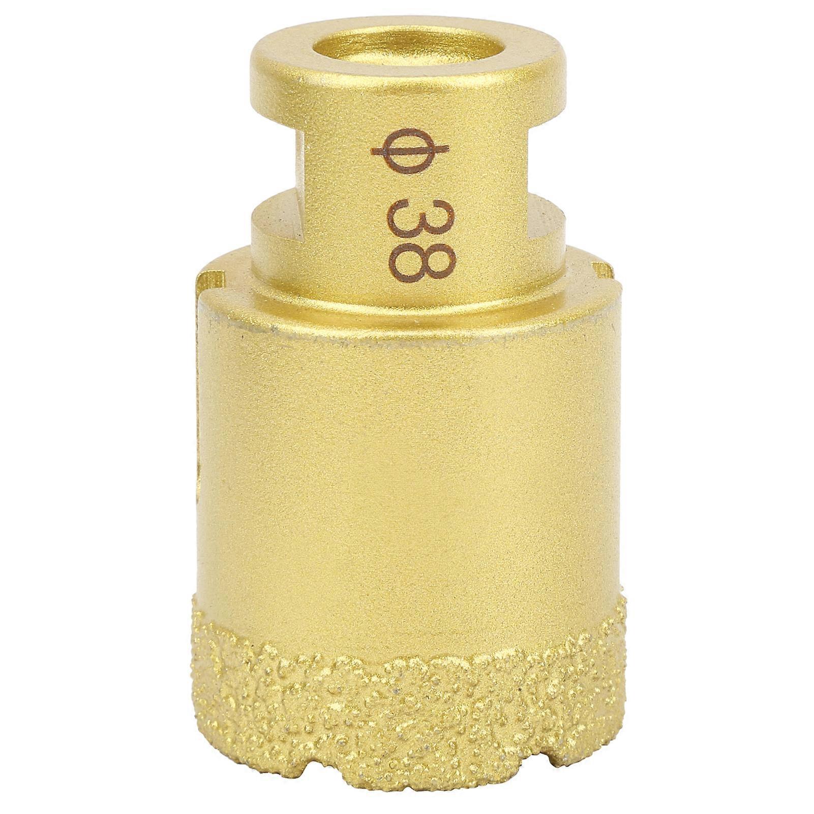 Diamond Hole Saw Opener Brazing Drill Bit Drilling Marble Concrete Tools M14 38mm