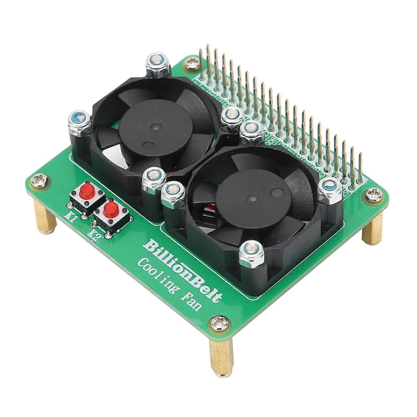 Cooling Fan SingleChip Computer Accessory Replacement for Raspberry Pi 3B 4B DC5V