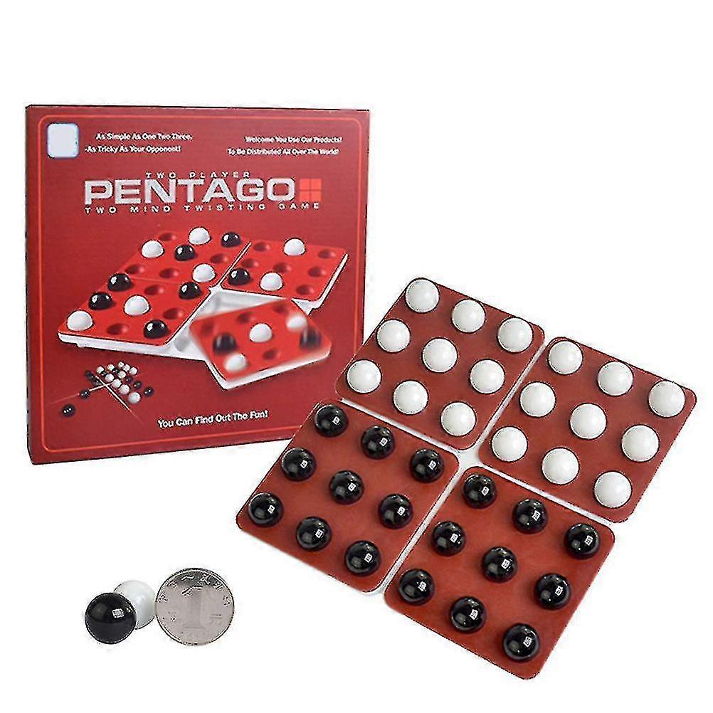 Pentago Board Game Family Party Bar Contest Game Chess Children Classic Game Intellectual Development Toy