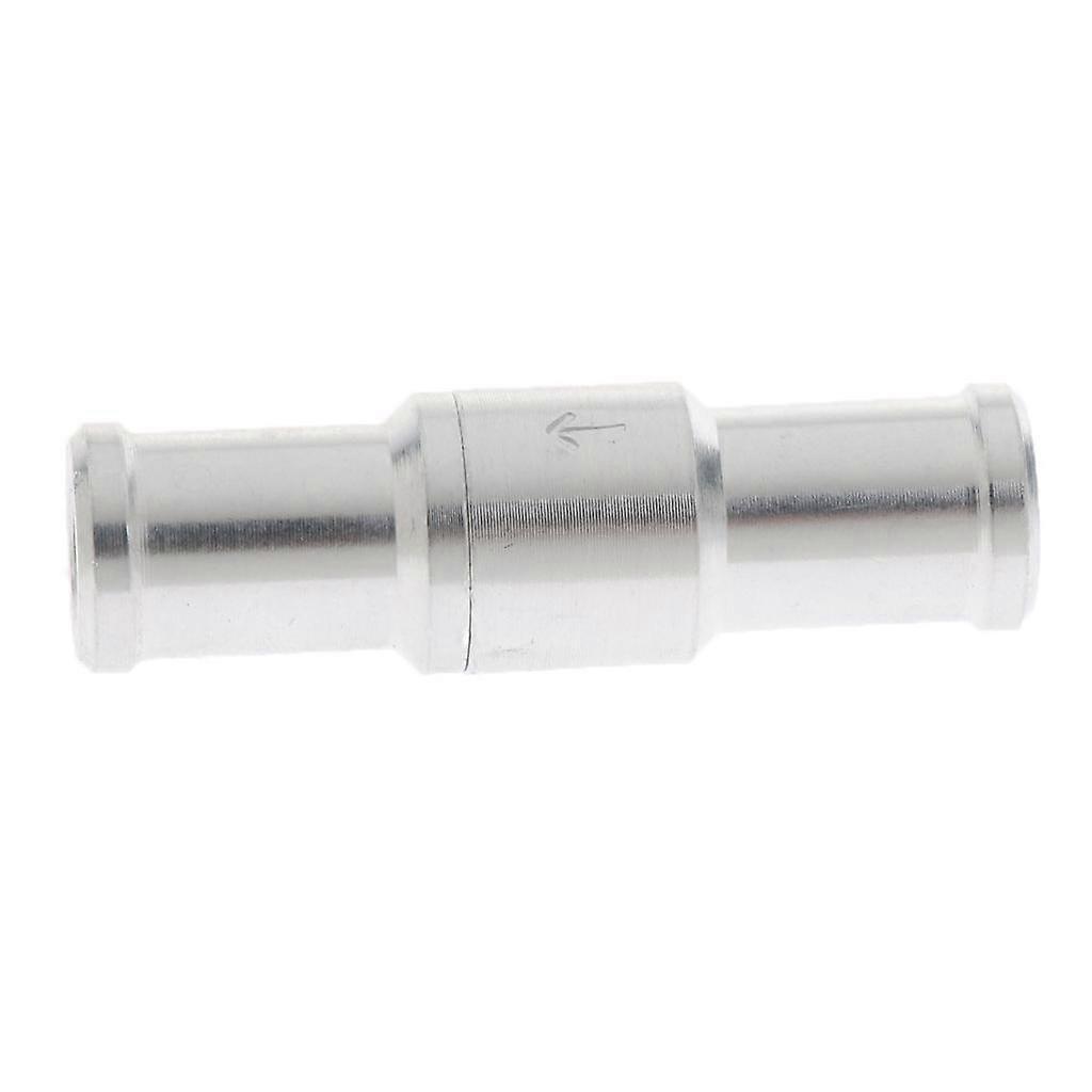 Aluminium Fuel Line One Way Non Return Check Valve Petrol Oil 4 Size - 6mm