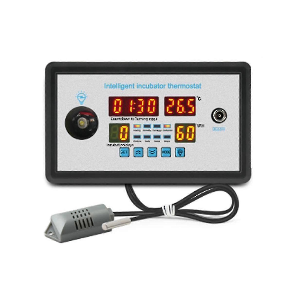 Smart termostat Digital Zfx-w9002 Termostat Temperatur Fugtighedskontrol Inkubator 360 Automatisk