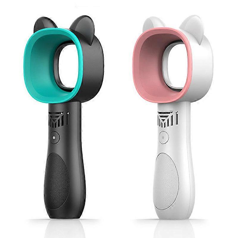 Convenient multi-function handheld mini bladeless fan can be USB rechargeable small fan
