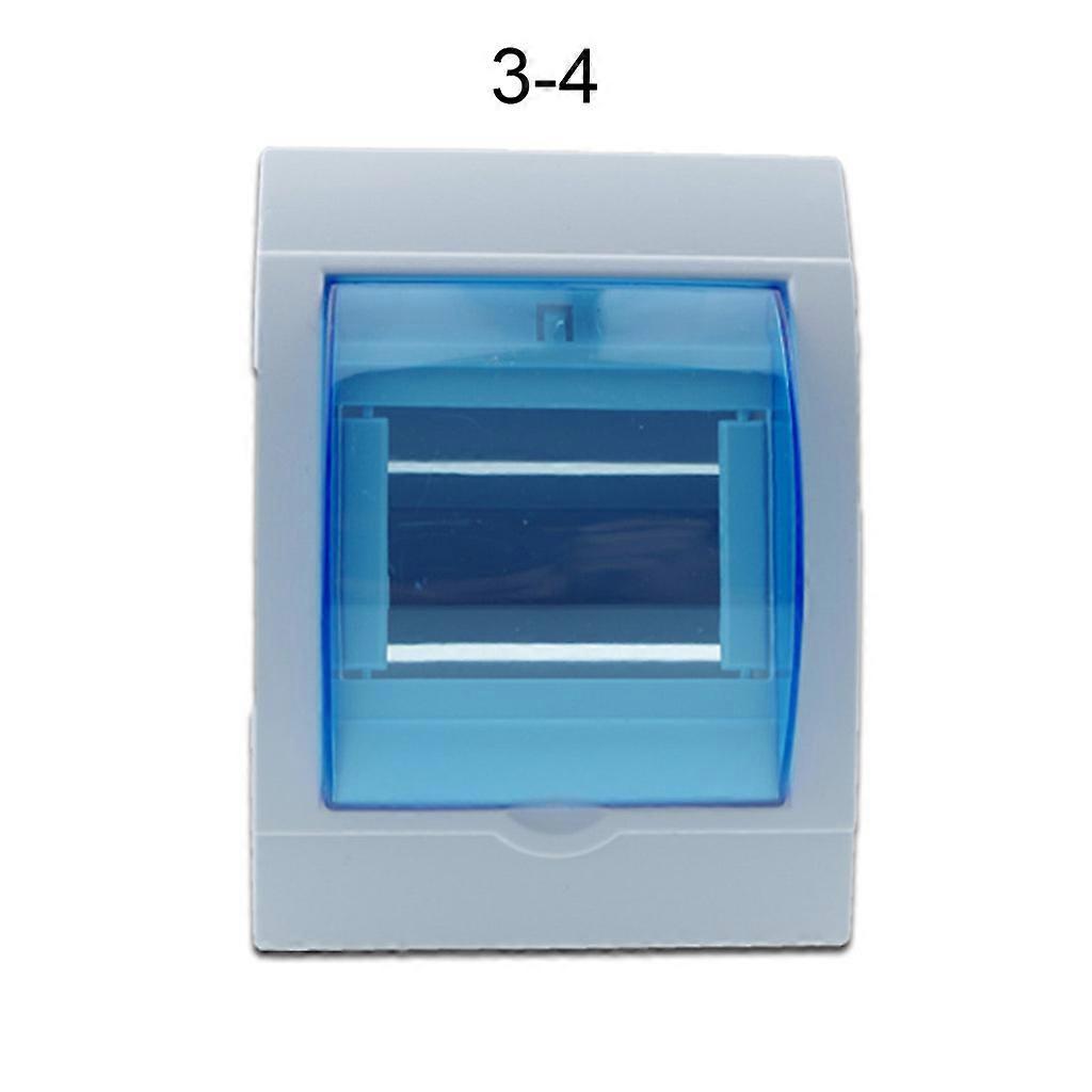 Wall Mounted 2-3/3-4 Ways Circuit Breaker Waterproof Distribution Box Durable